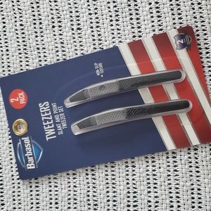 BARBASOL 2 PACK TWEEZERS